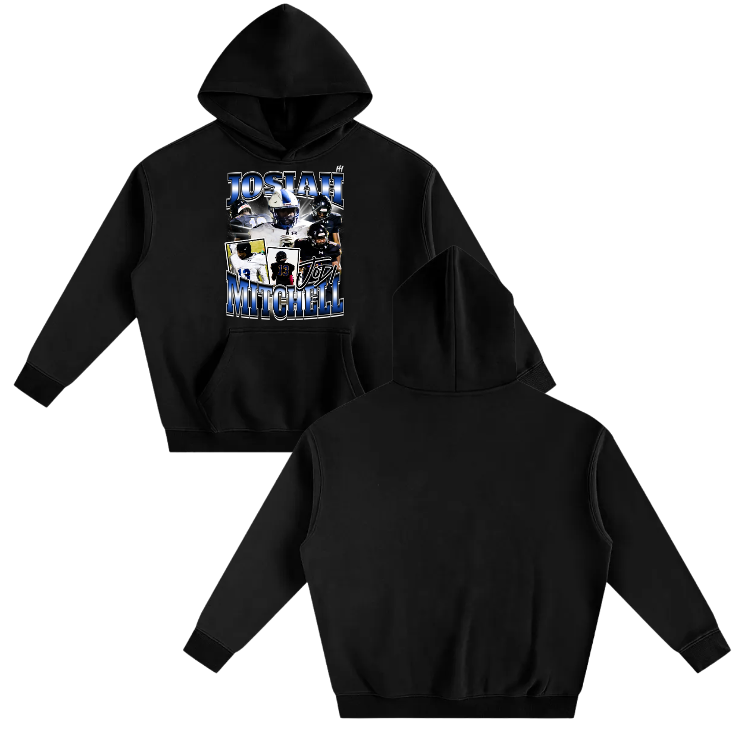 Josiah Mitchell Oversize Fleeced Hoodie