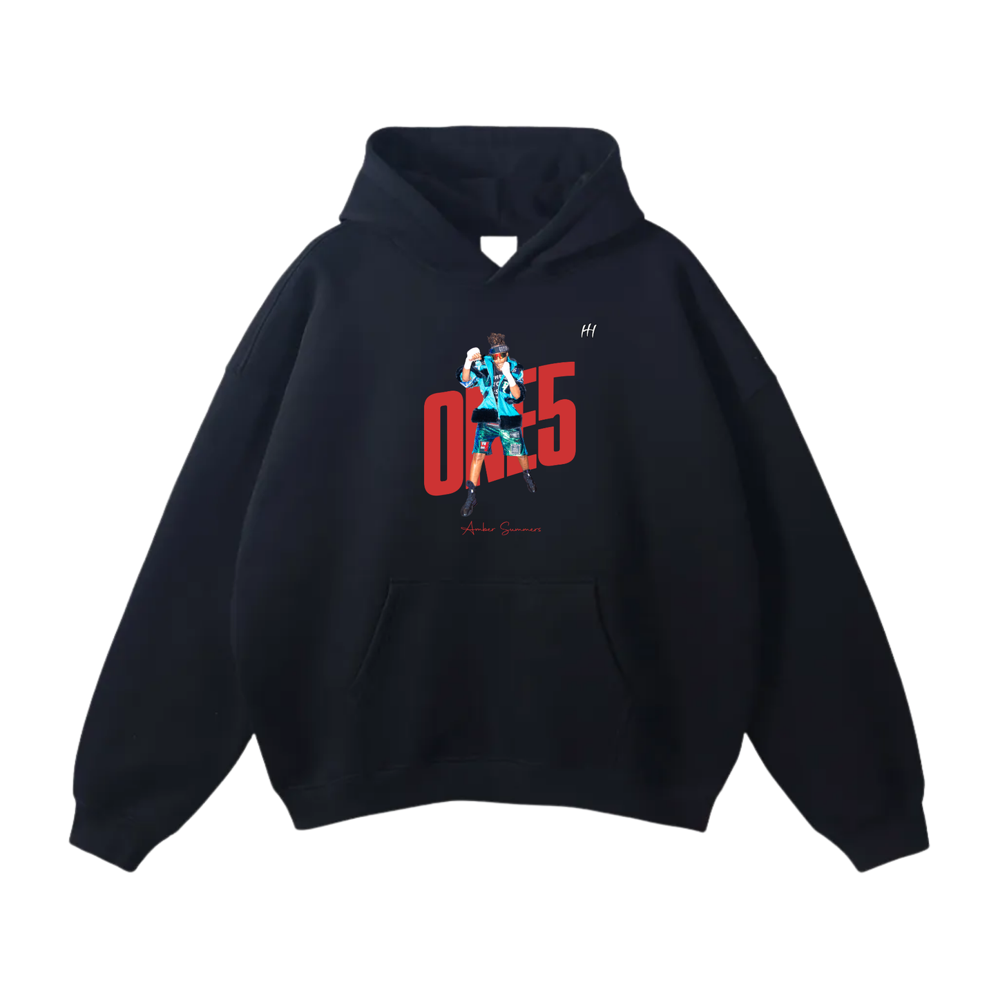 Amber Summers Oversize Fleeced Hoodie