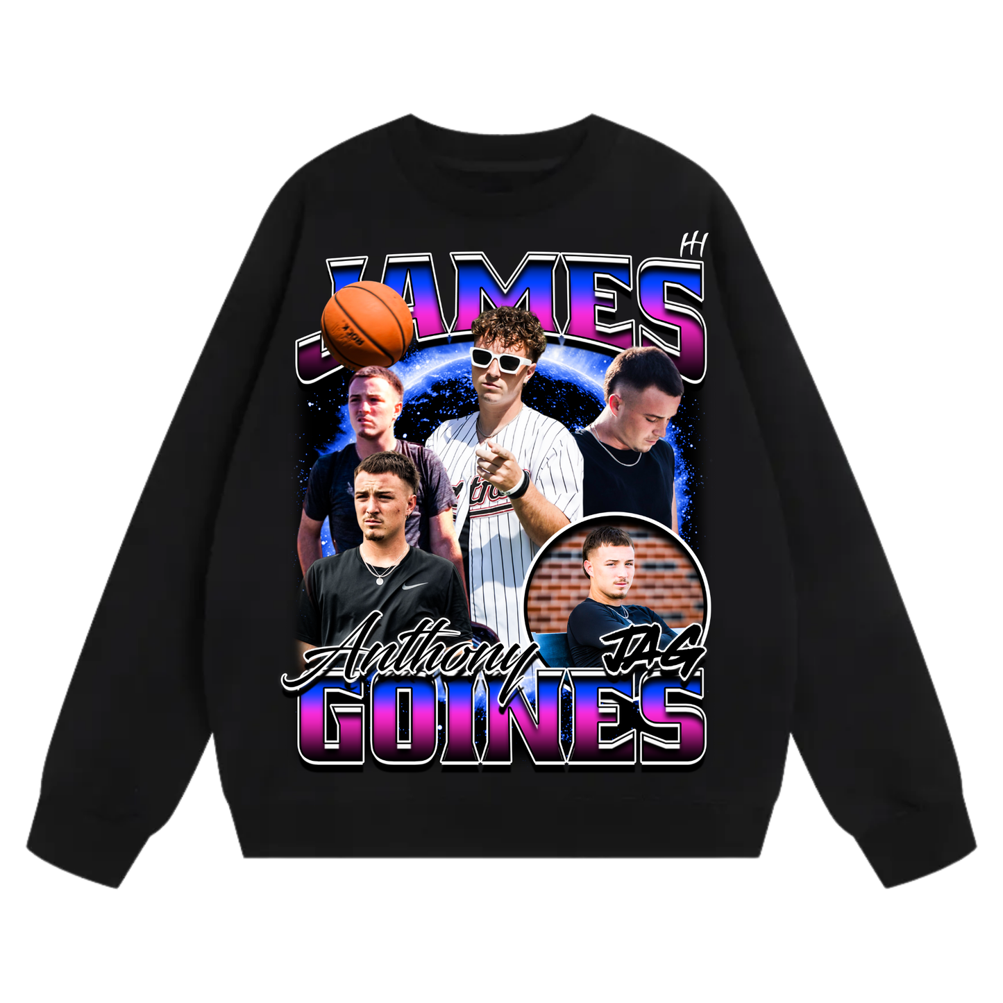 James Anthony Goines Heavyweight Crewneck Sweatshirt