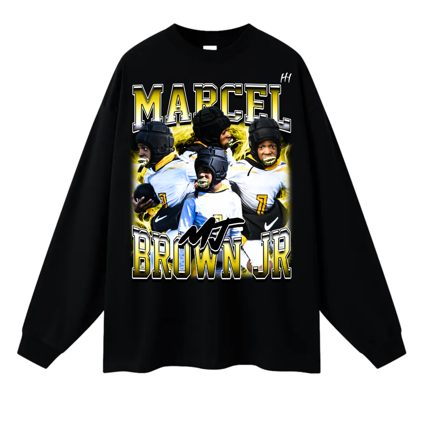 Marcel Brown Jr Long Sleeve Tee