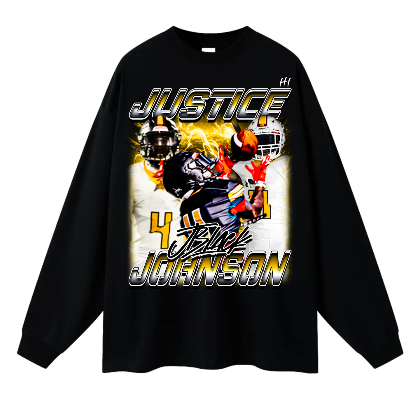 Justice Johnson Long Sleeve Tee