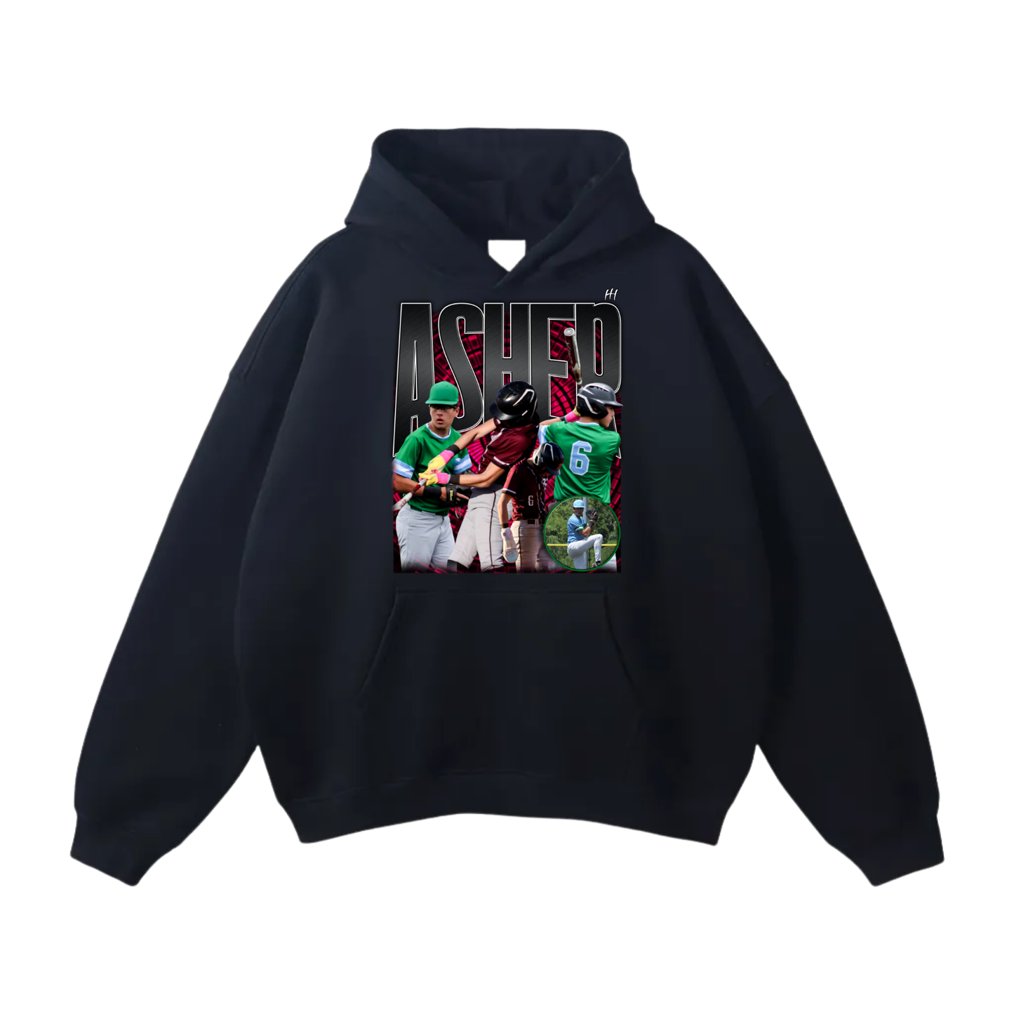 Asher Oversize Fleeced Hoodie
