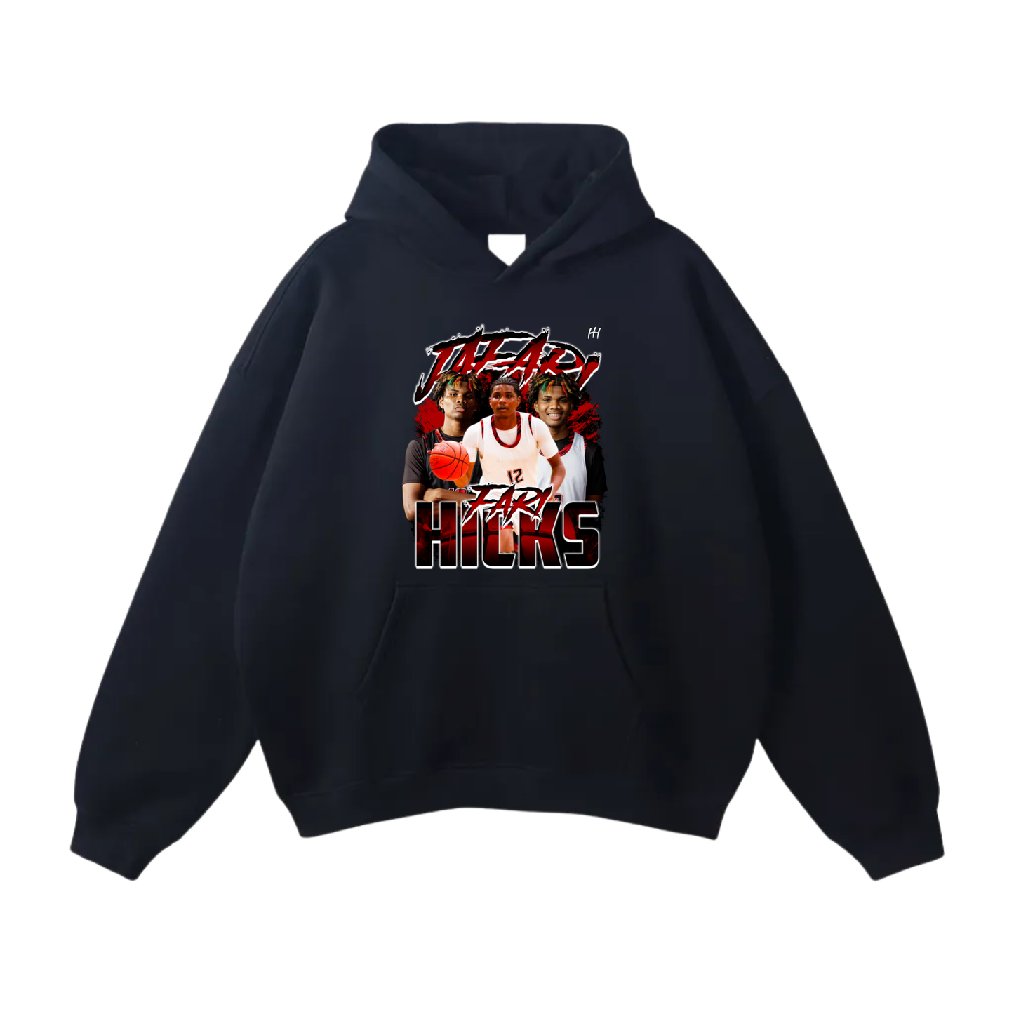 Jafari Hicks Oversize Fleeced Hoodie