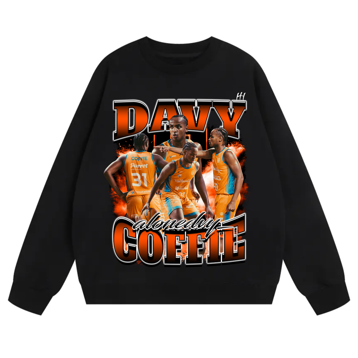Davy Coffie Heavyweight Crewneck Sweatshirt