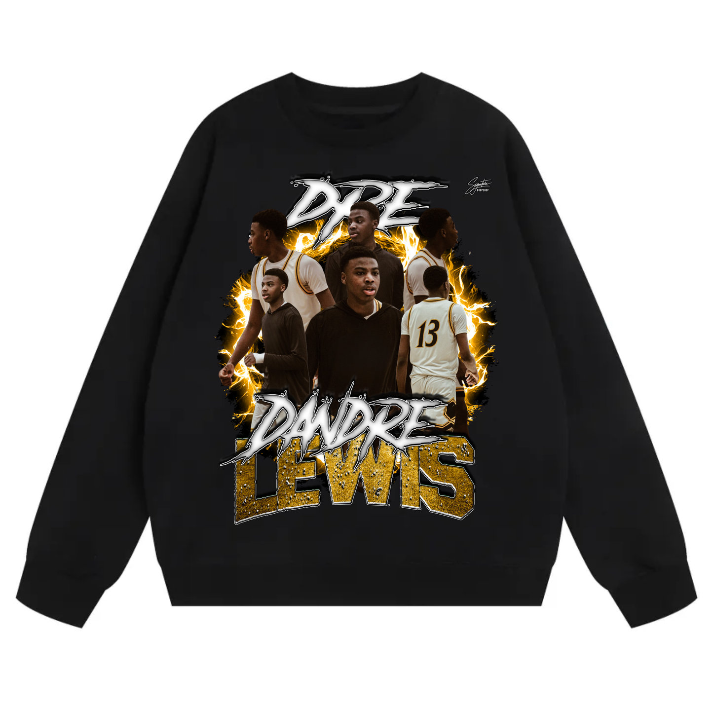 Dandre Lewis Heavyweight Crewneck Sweatshirt