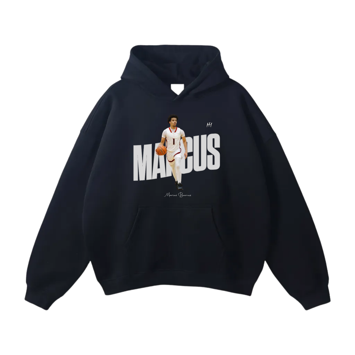 Marcus Barnes Oversize Fleeced Hoodie