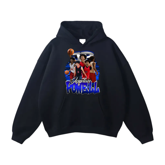 Jordan Powell Oversize Fleeced Hoodie
