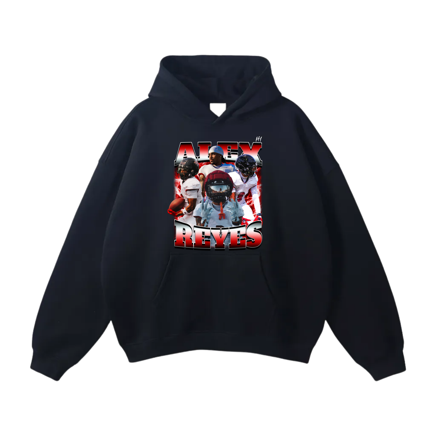 Alex Reyes Oversize Fleeced Hoodie