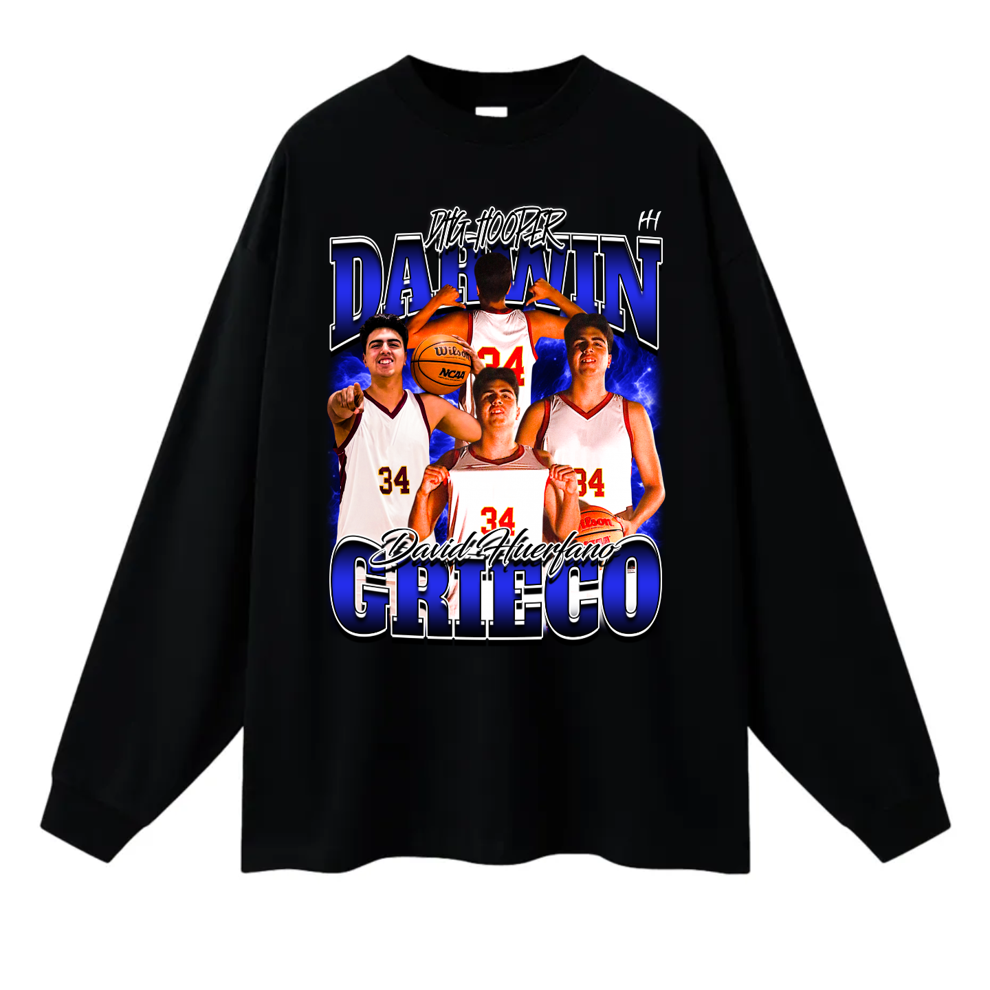 Darwin David Huerfano Grieco Long Sleeve Tee