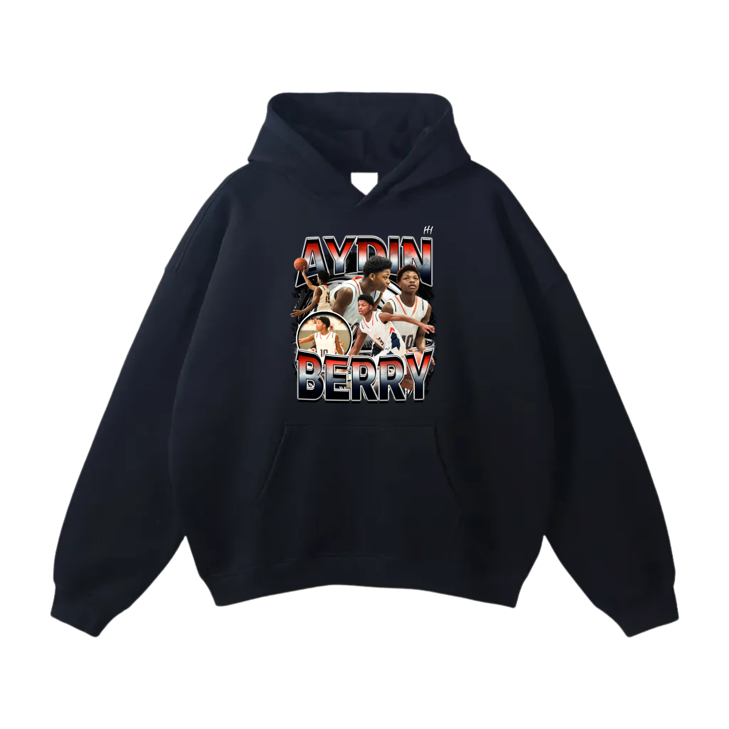 Aydin Berry Oversize Fleeced Hoodie