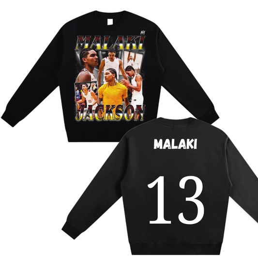 Malaki Jackson Heavyweight Crewneck Sweatshirt