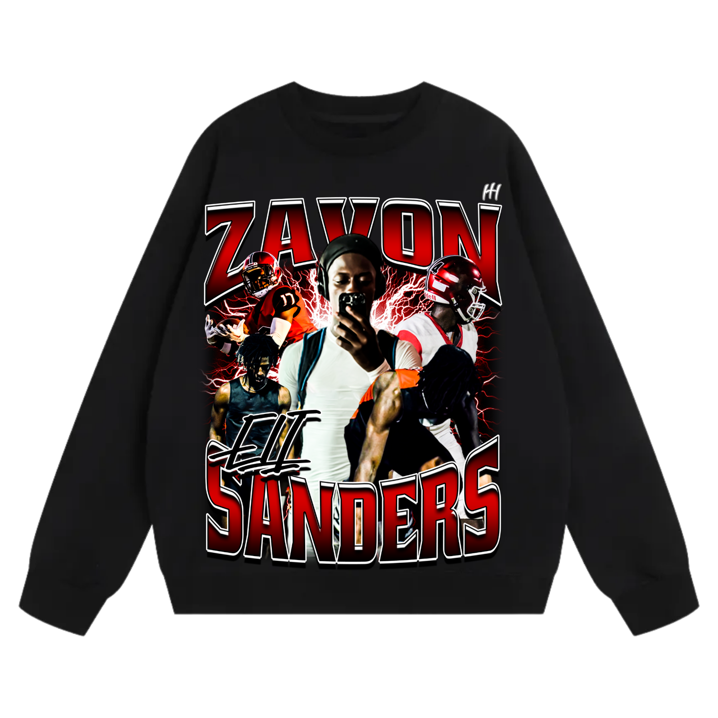 Zavon Sanders Heavyweight Crewneck Sweatshirt