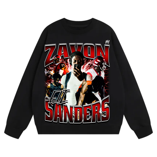 Zavon Sanders Heavyweight Crewneck Sweatshirt