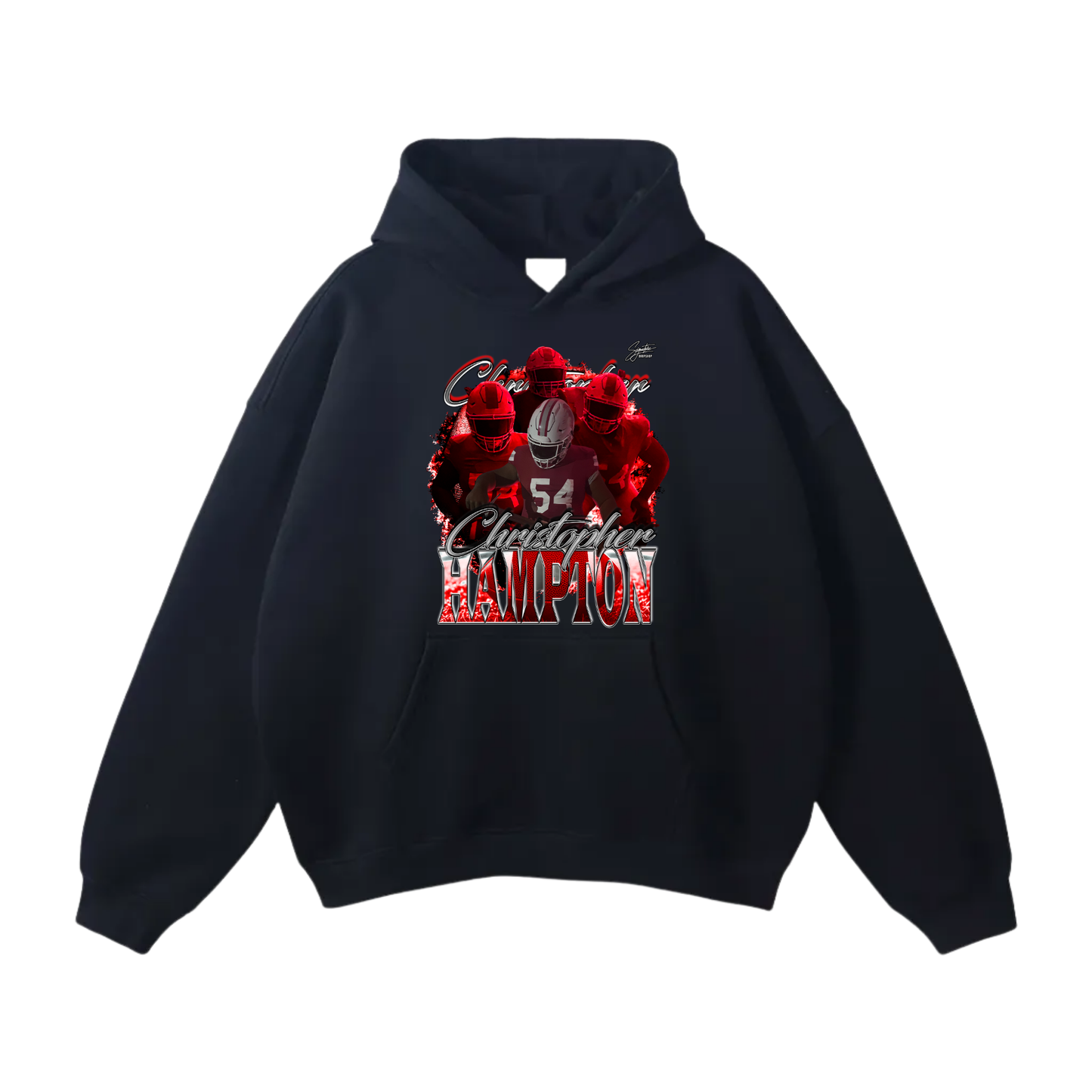Christopher Hampton Oversize Fleeced Hoodie