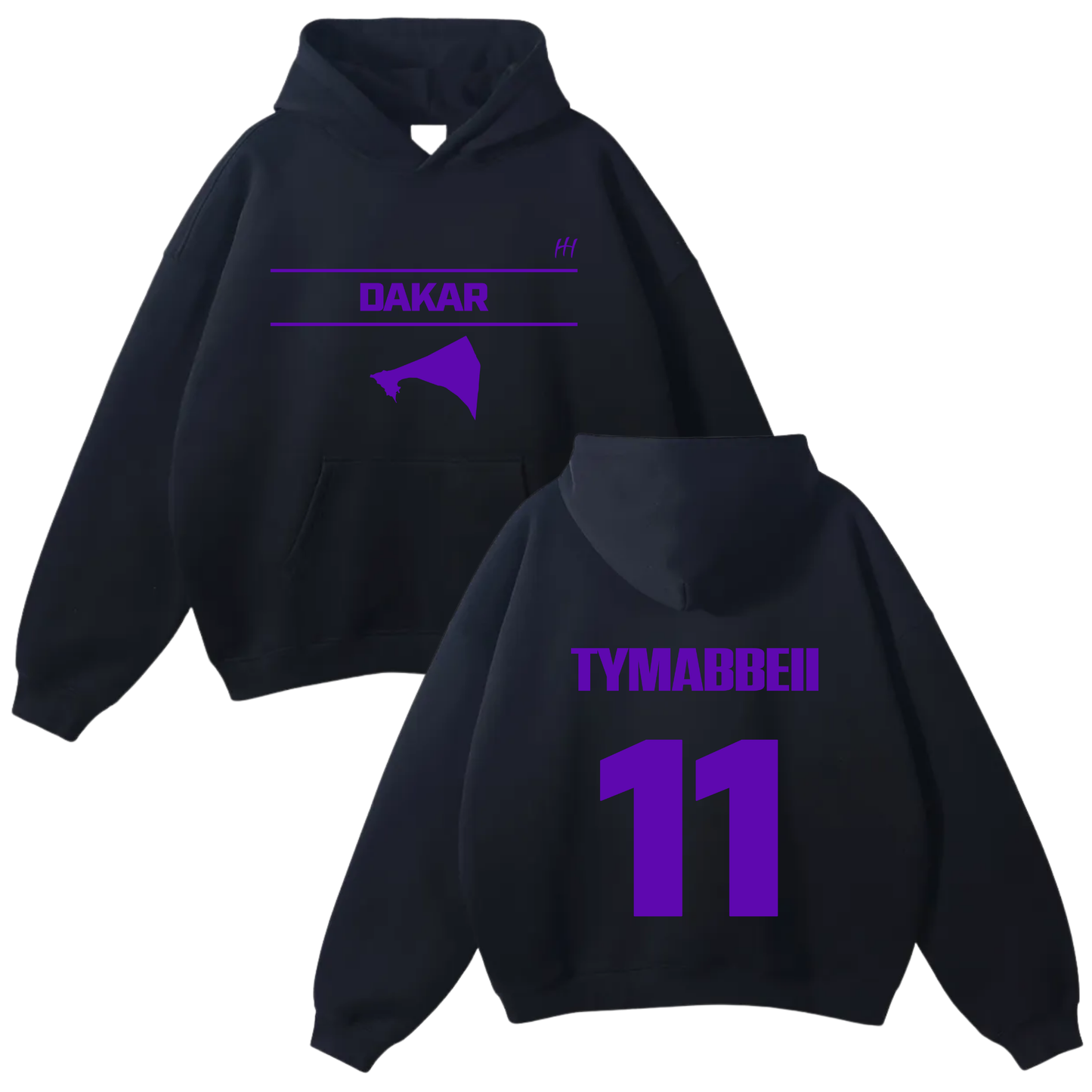 Maty Laye Diagne Oversize Fleeced Hoodie