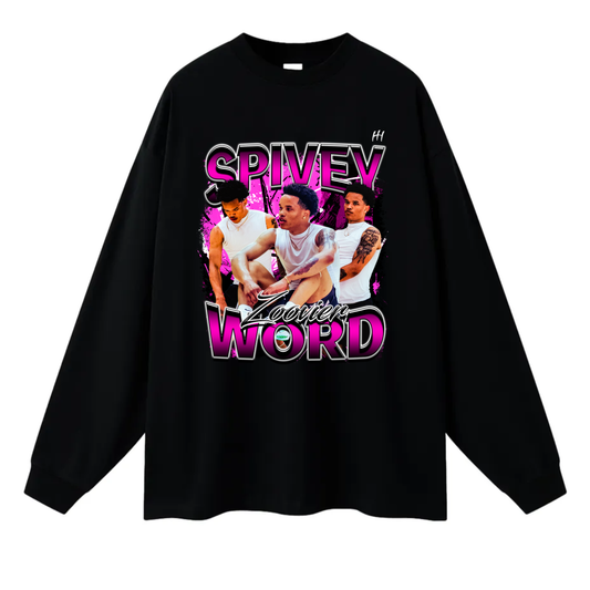 Spivey Word Long Sleeve Tee