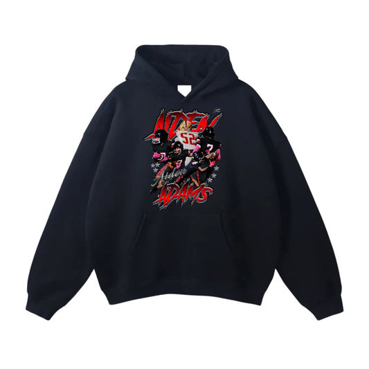 Aiden Adams Oversize Fleeced Hoodie