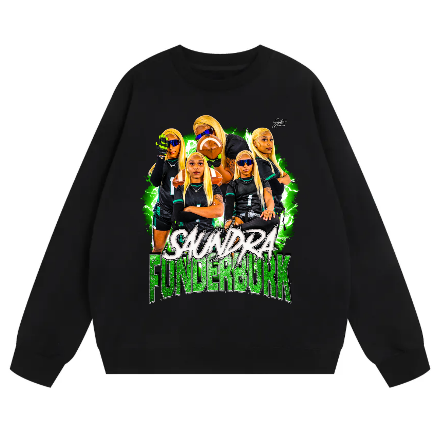 Saundra Funderburk Heavyweight Crewneck Sweatshirt
