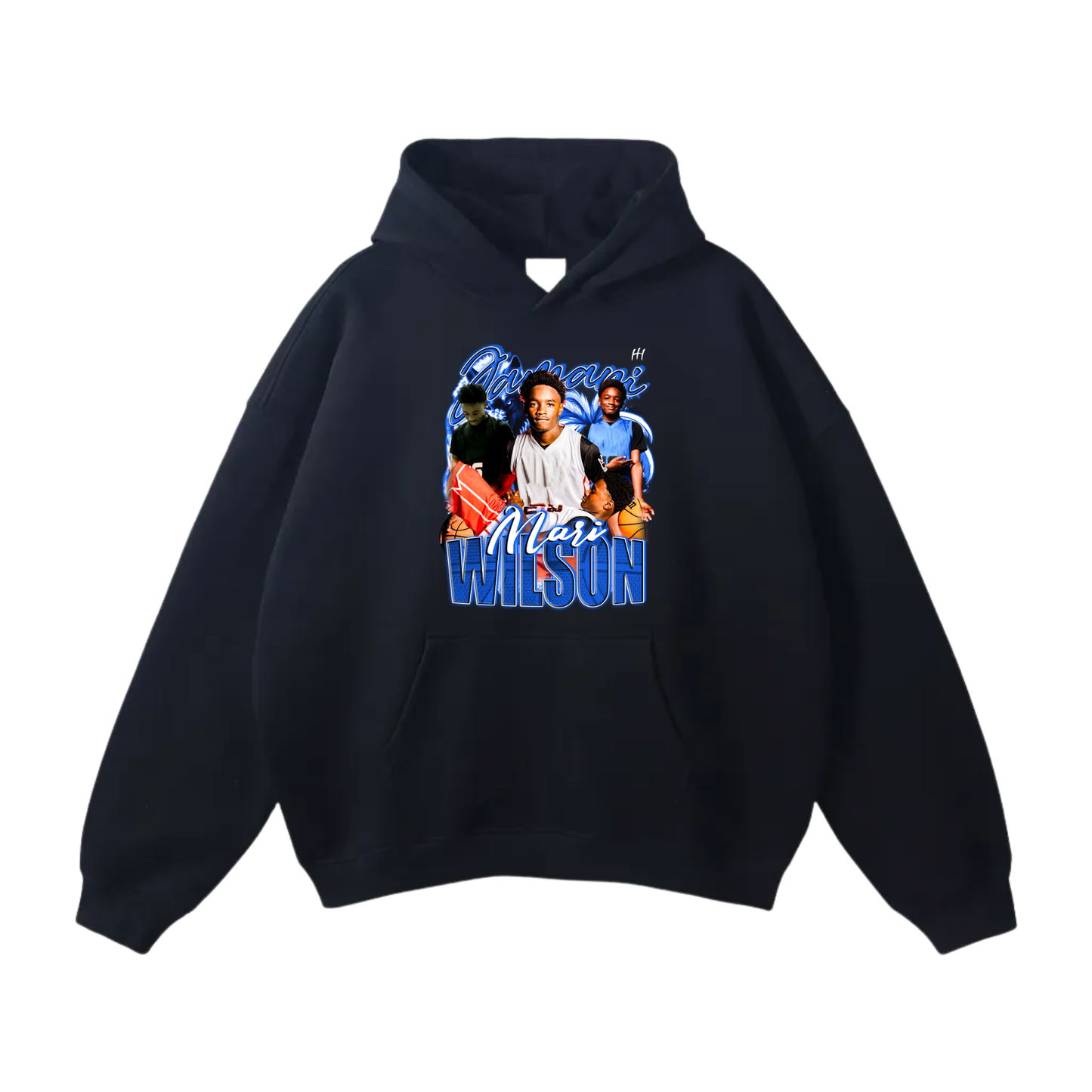 Jamari Wilson 3 Oversize Fleeced Hoodie