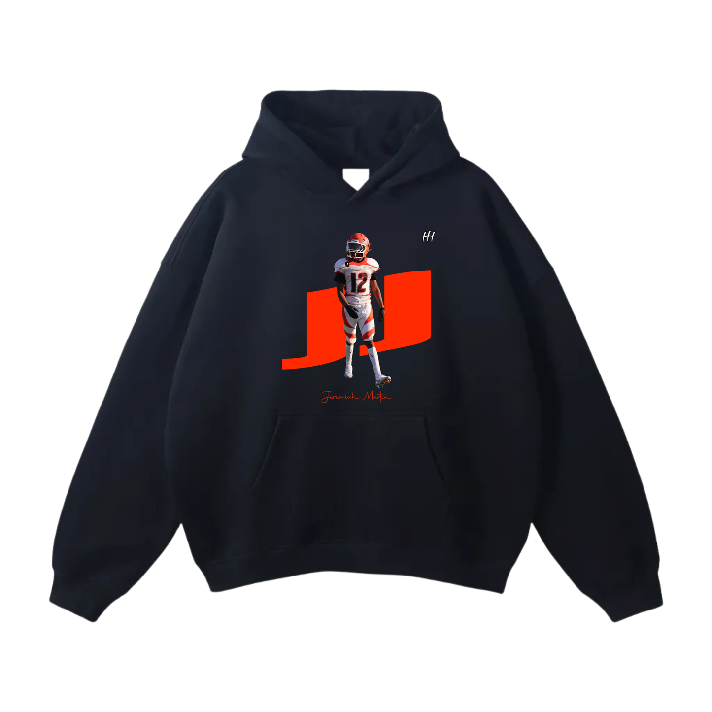 Jeremiah Martin Oversize Fleeced Hoodie