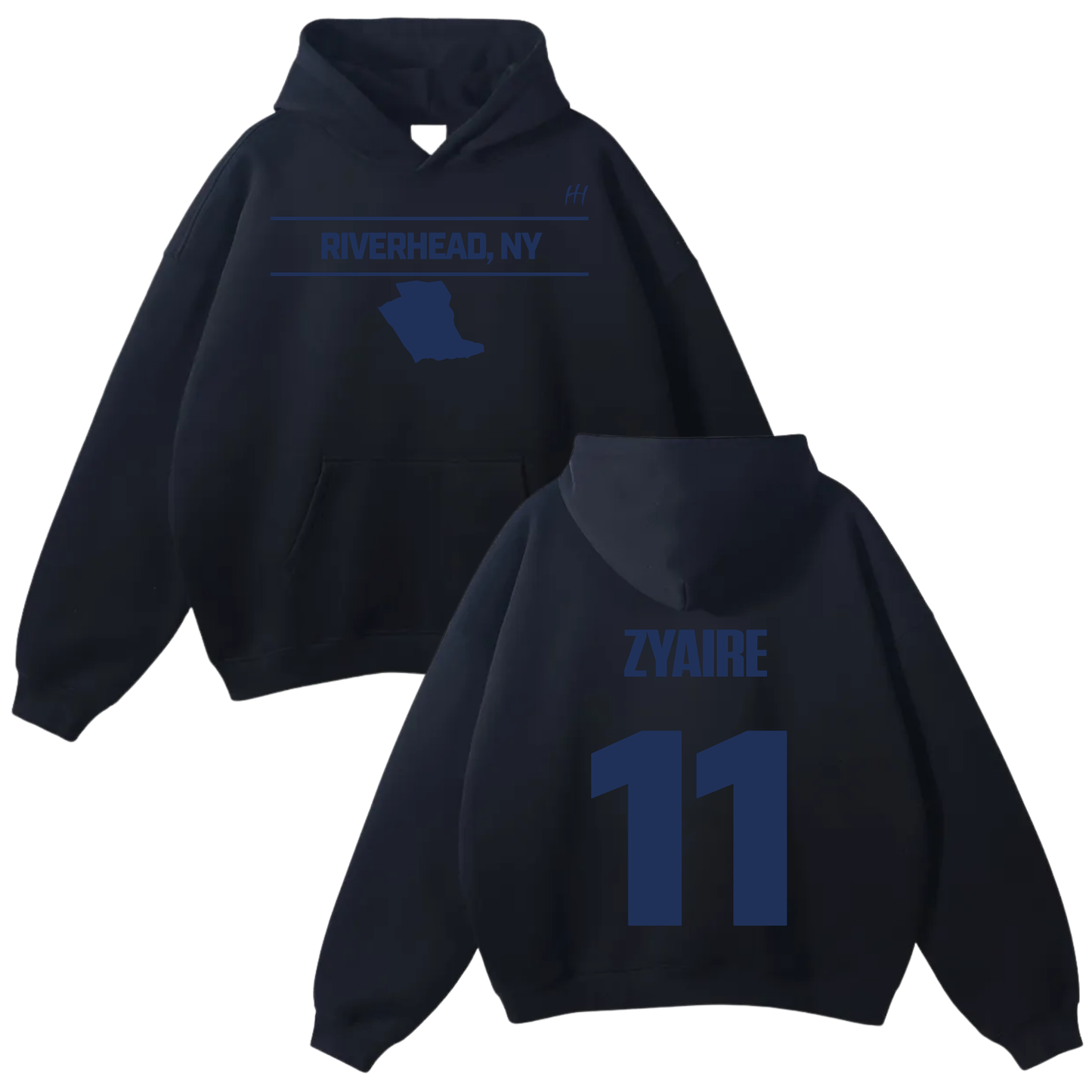 Zyaire Hartfield Oversize Fleeced Hoodie