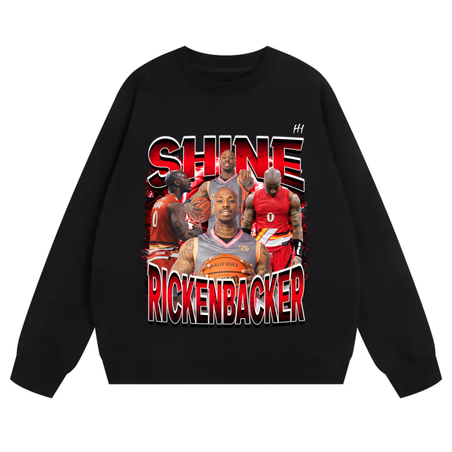 Shine Rickenbacker Heavyweight Crewneck Sweatshirt