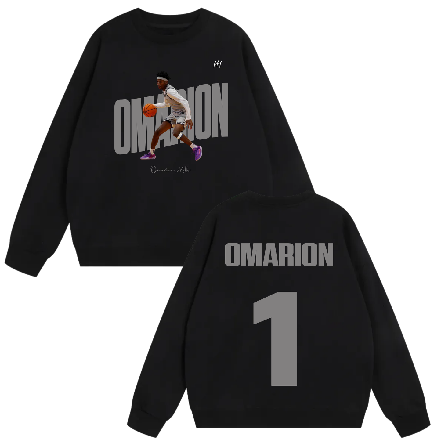 Omarion Miller 2 Heavyweight Crewneck Sweatshirt