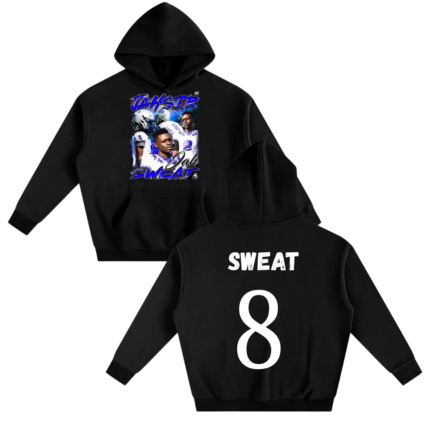 Jahsir Sweat Oversize Fleeced Hoodie