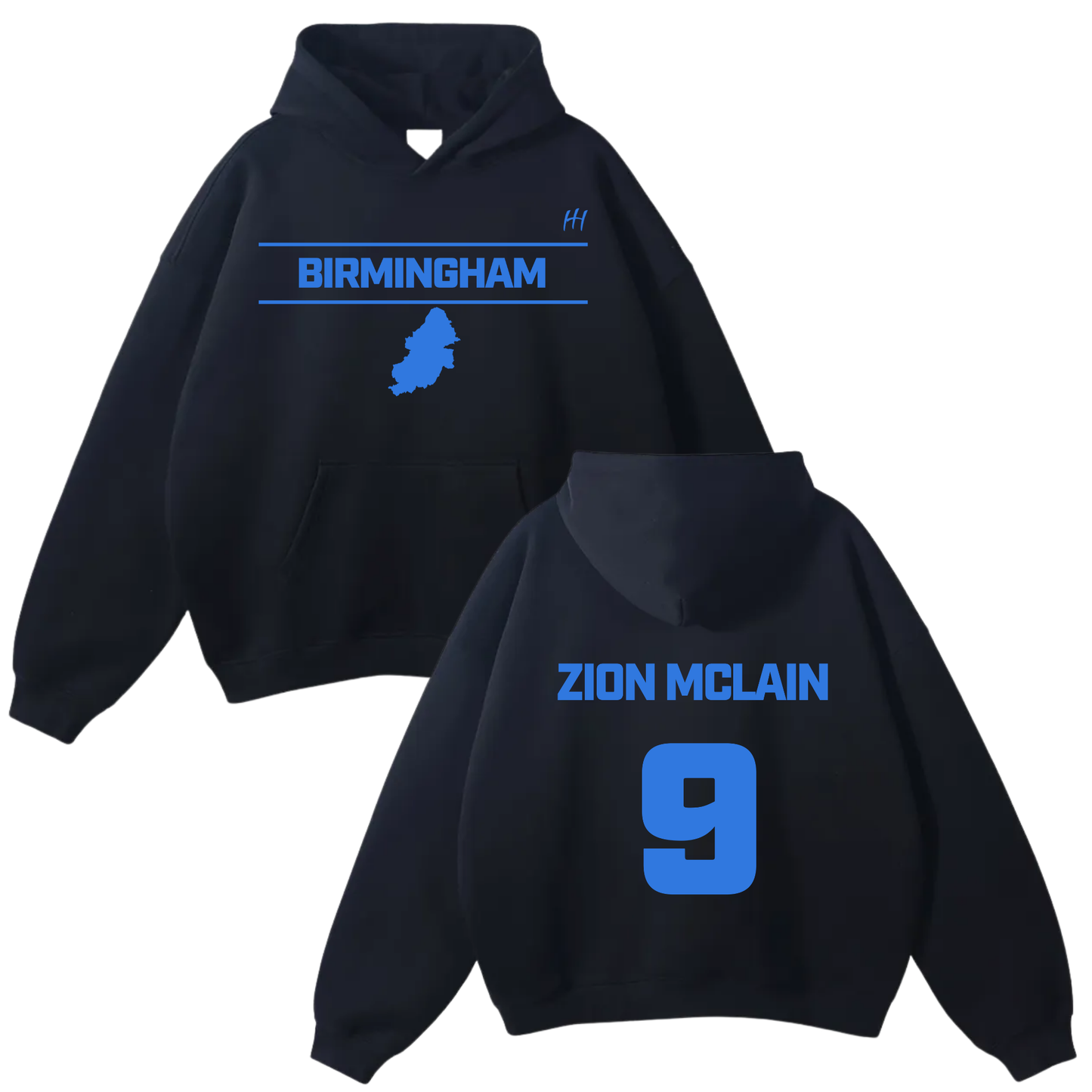 Zion Keith McLain Oversize Fleeced Hoodie