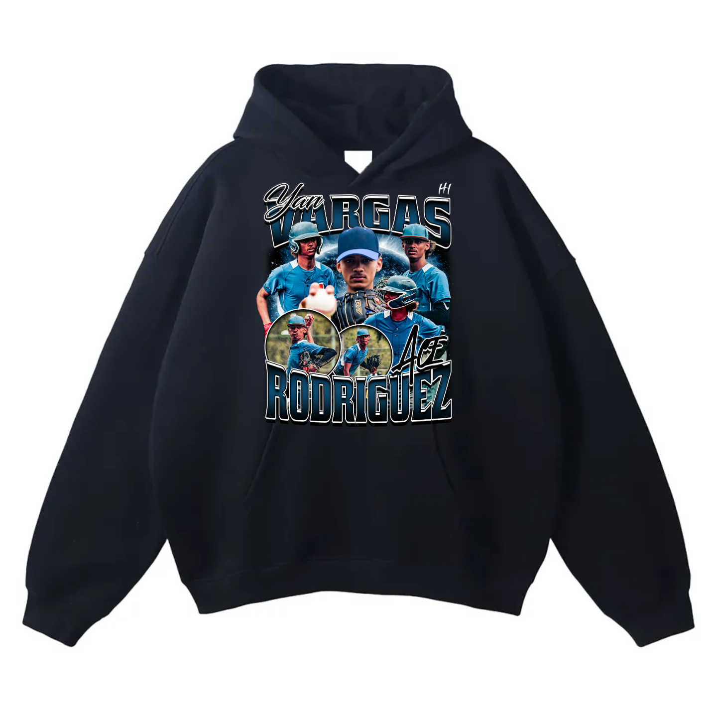 Yan Vargas Rodriguez Oversize Fleeced Hoodie