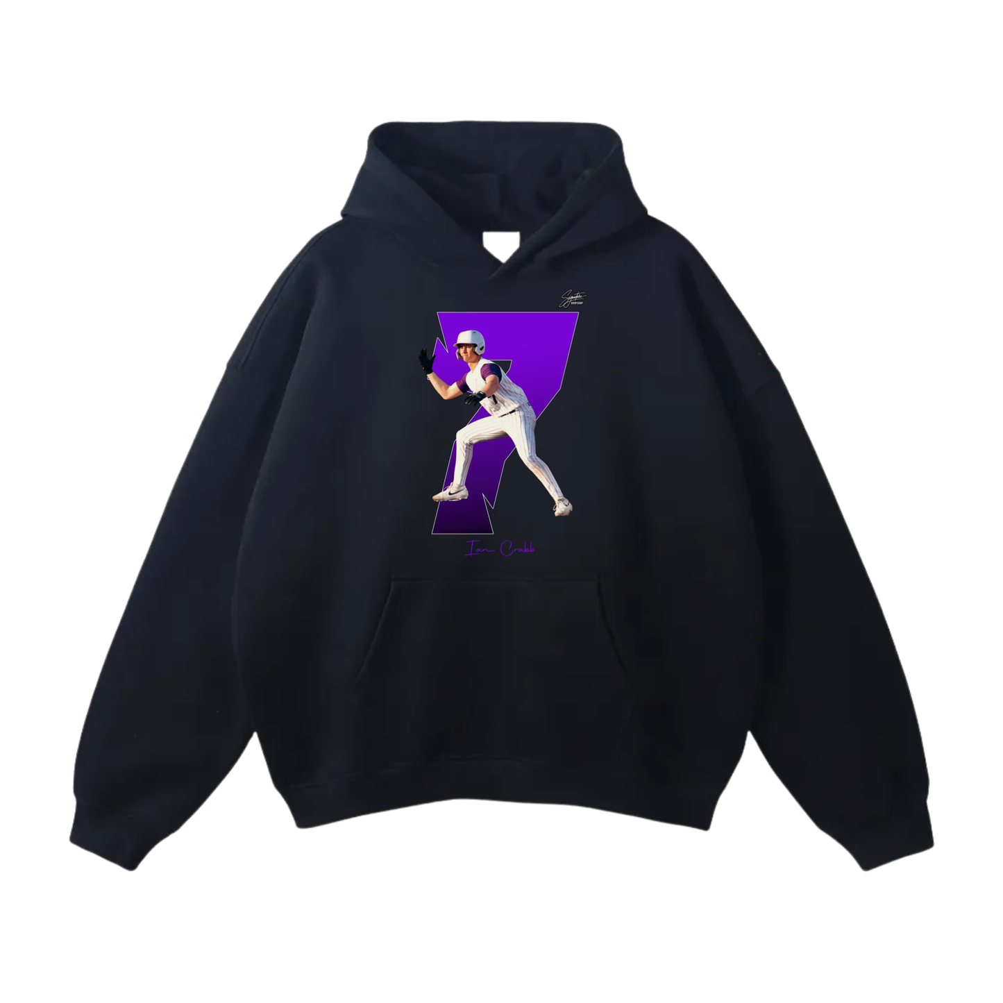 Ian Crabb Oversize Fleeced Hoodie