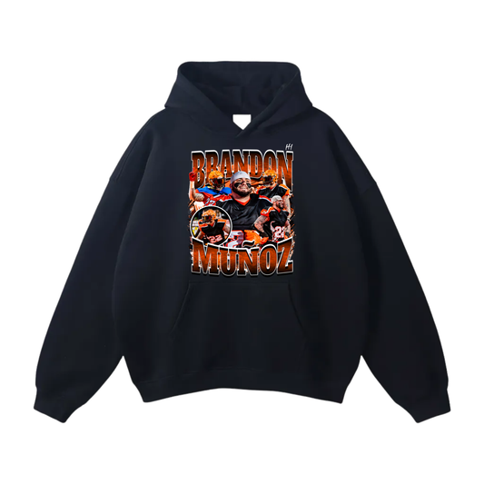 Brandon Munoz Oversize Fleeced Hoodie