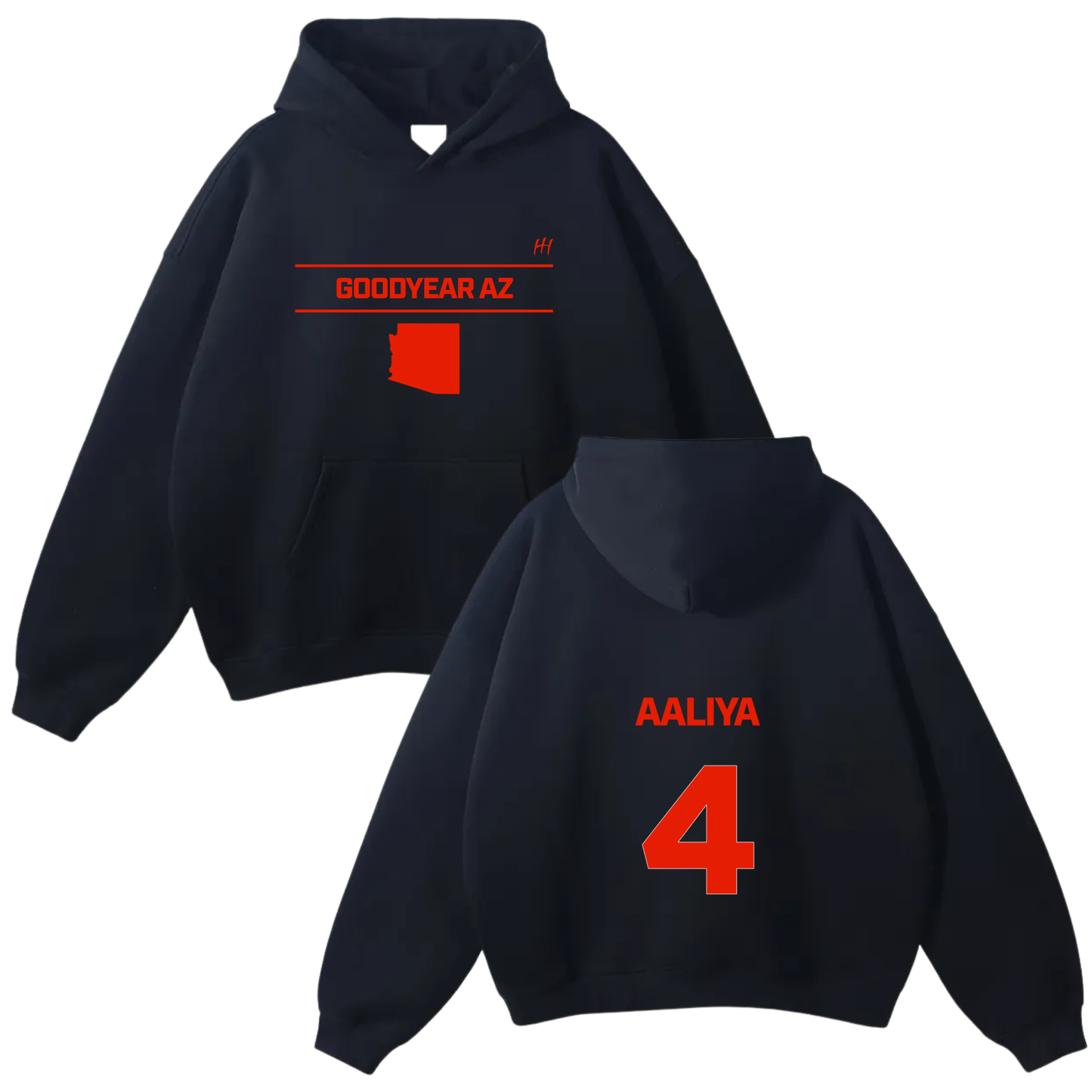 Aaliya Oliver Oversize Fleeced Hoodie