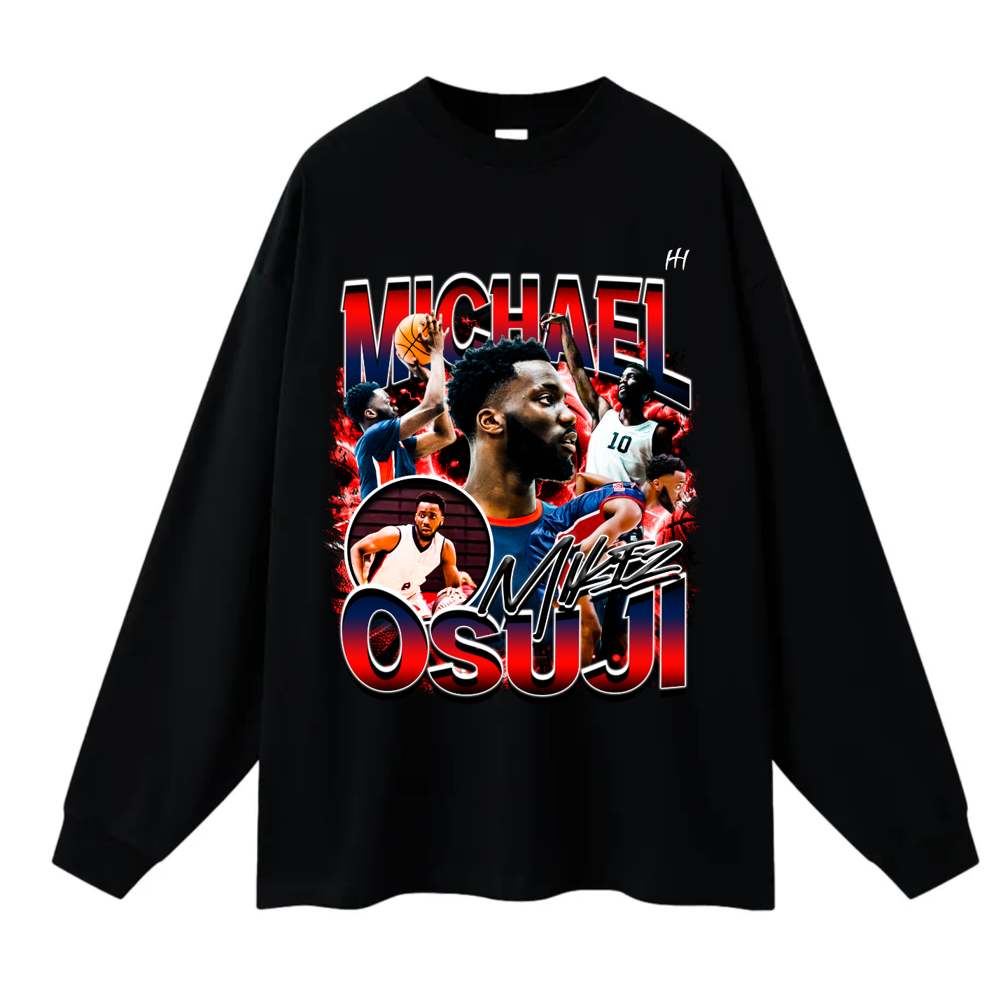 Michael Osuji Long Sleeve Tee