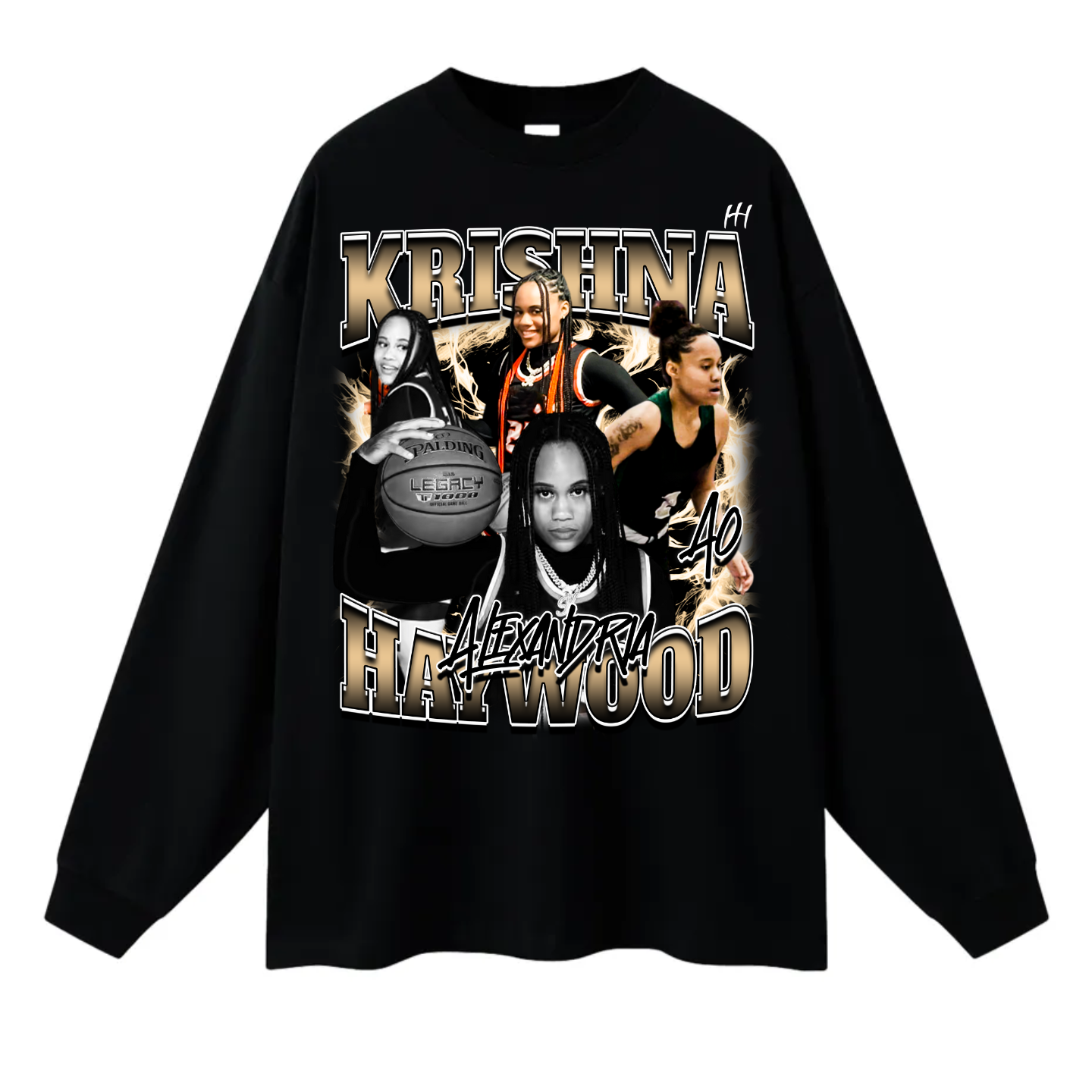 Krishna Alexandria Haywood Long Sleeve Tee