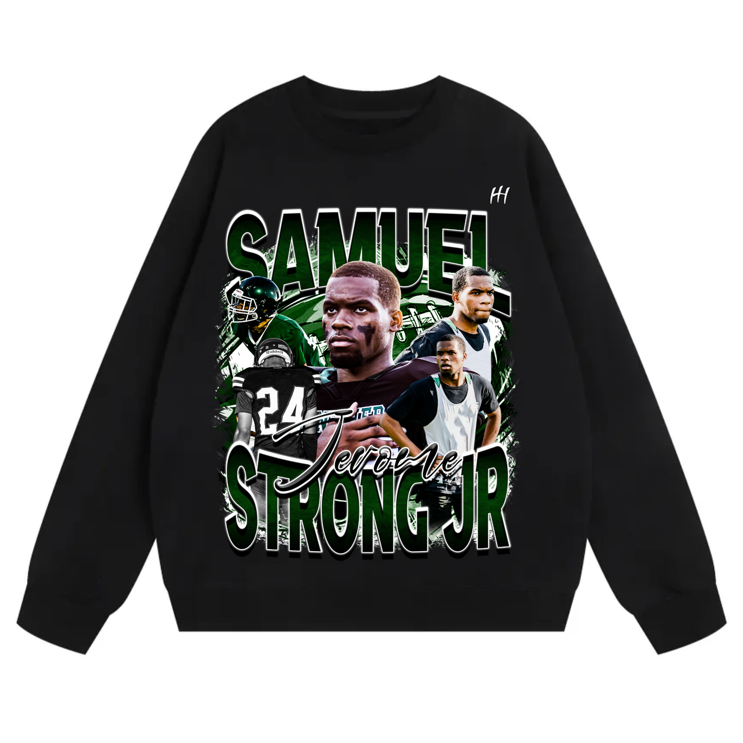 Samuel Jerome Strong Jr Heavyweight Crewneck Sweatshirt