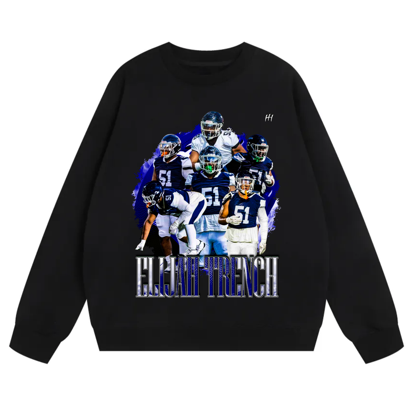 Elijah Trench Heavyweight Crewneck Sweatshirt