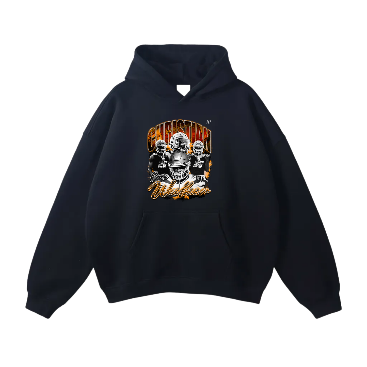 Christian Walker Oversize Fleeced Hoodie