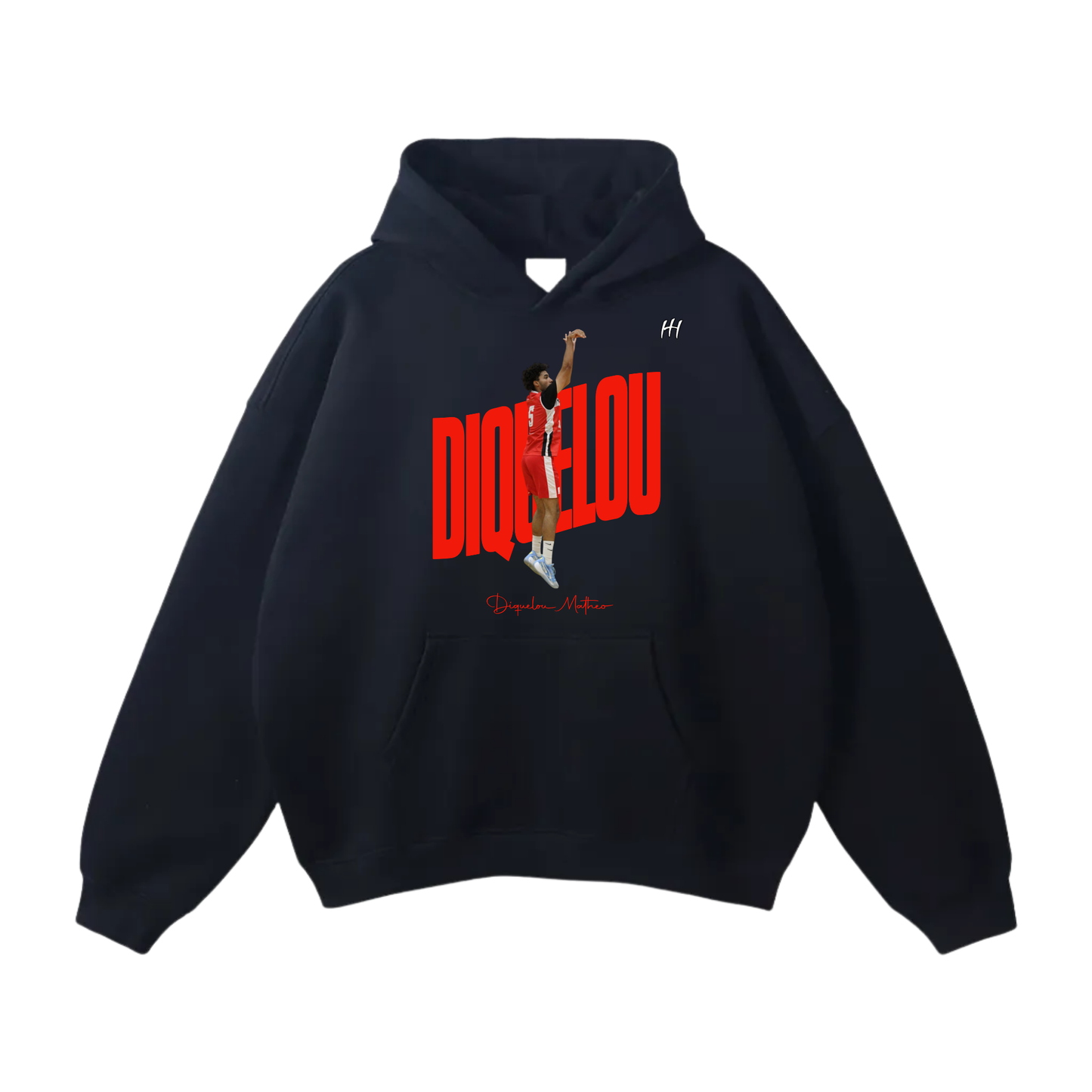 Diquelou Mathéo Oversize Fleeced Hoodie