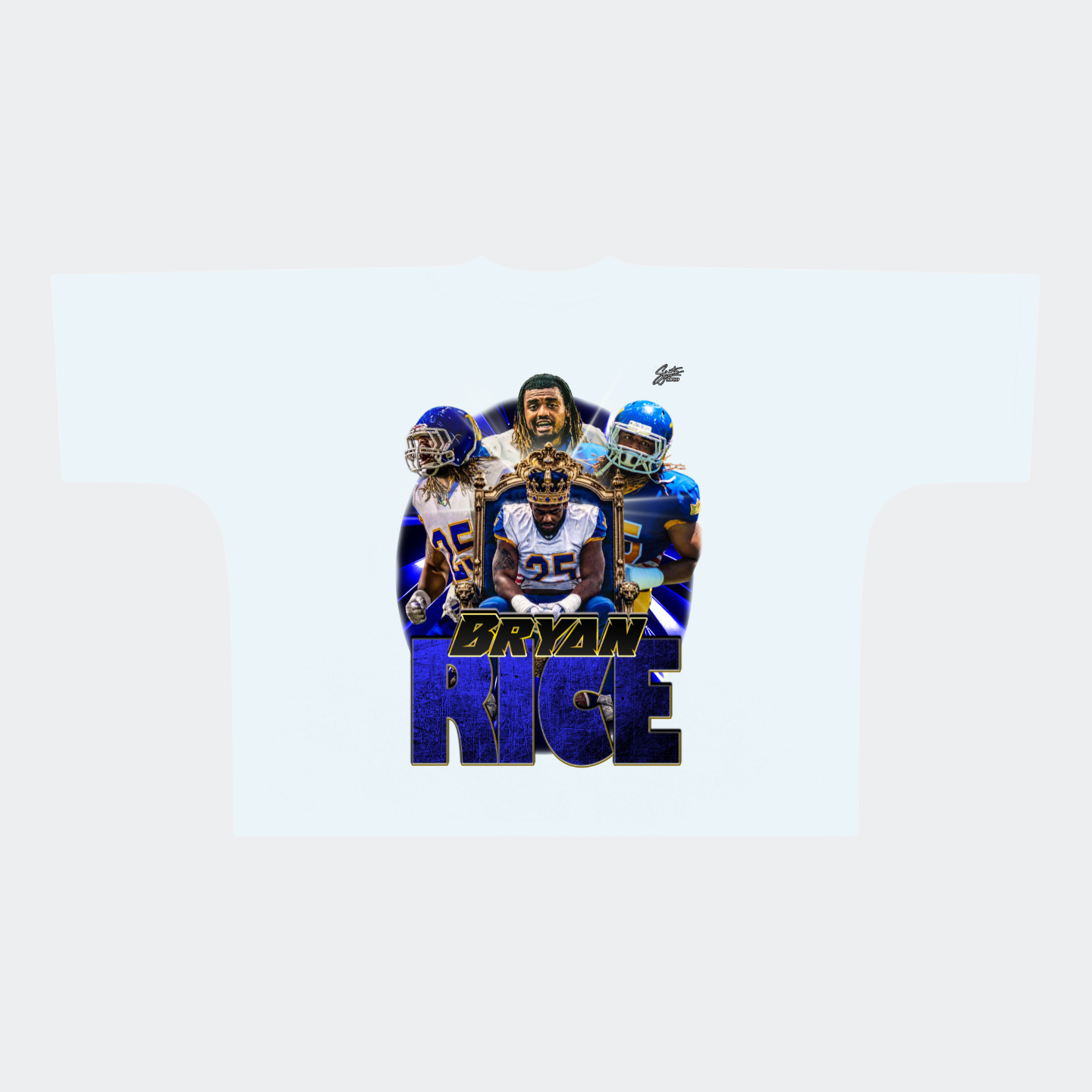 Bryan Rice Premium Drop Shoulder/Boxy Tee