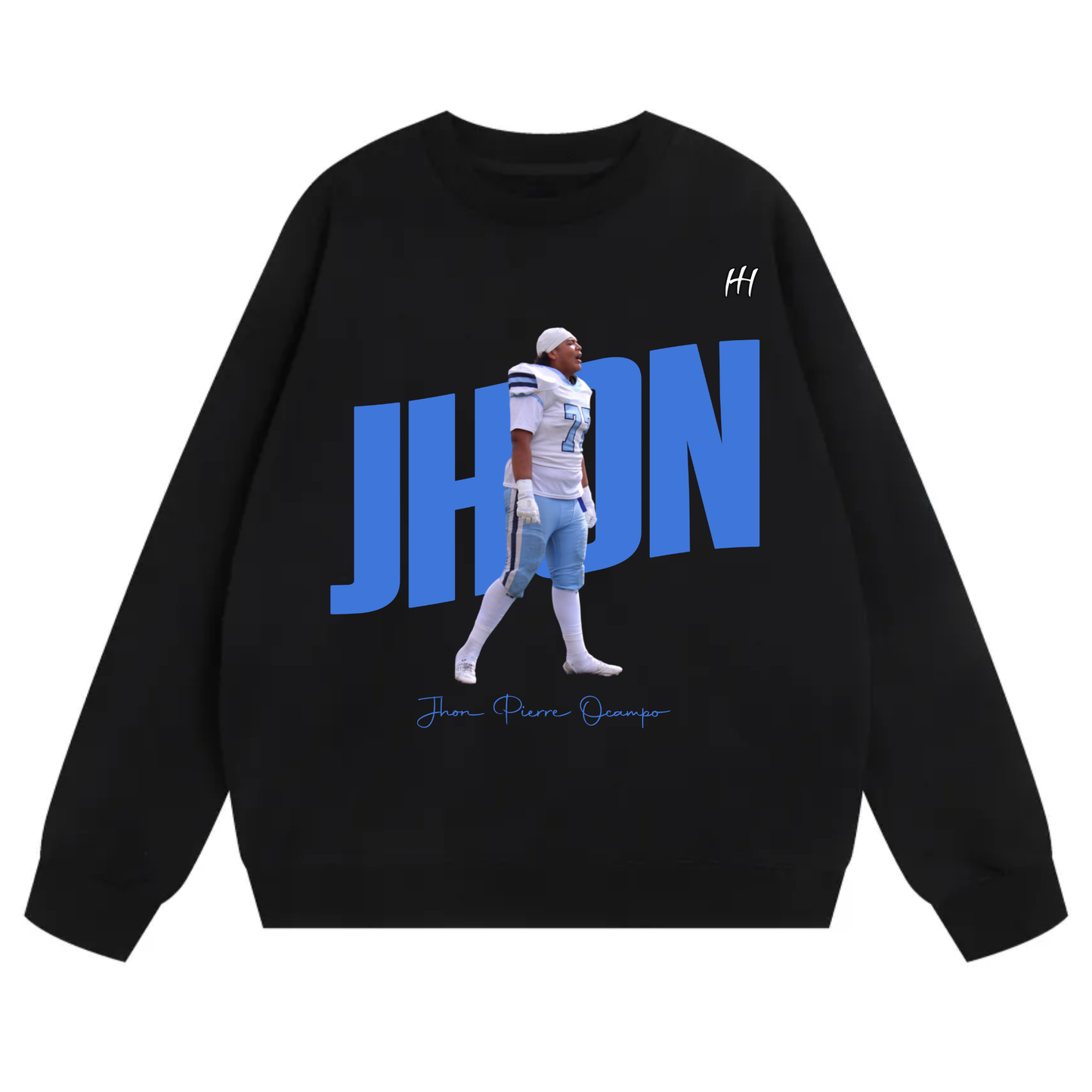 Jhon Pierre Ocampo Heavyweight Crewneck Sweatshirt