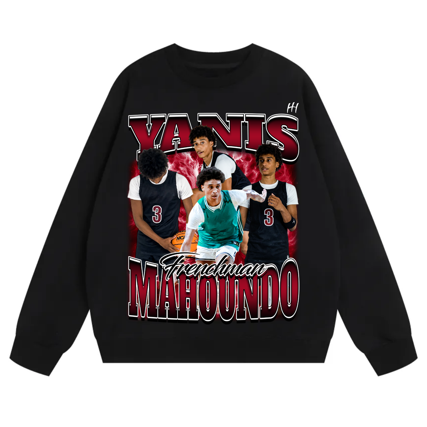 Yanis Mahoundo Heavyweight Crewneck Sweatshirt