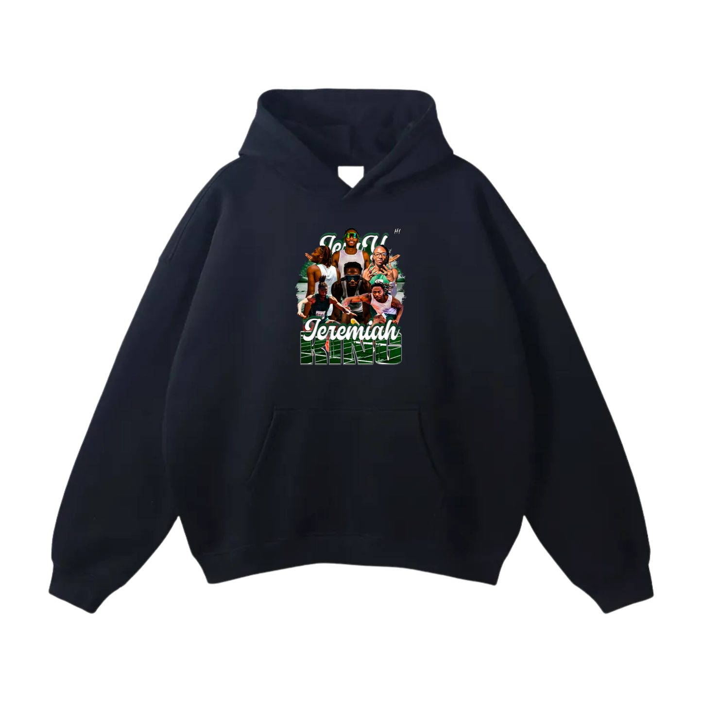 Jeremiah King Oversize Fleeced Hoodie
