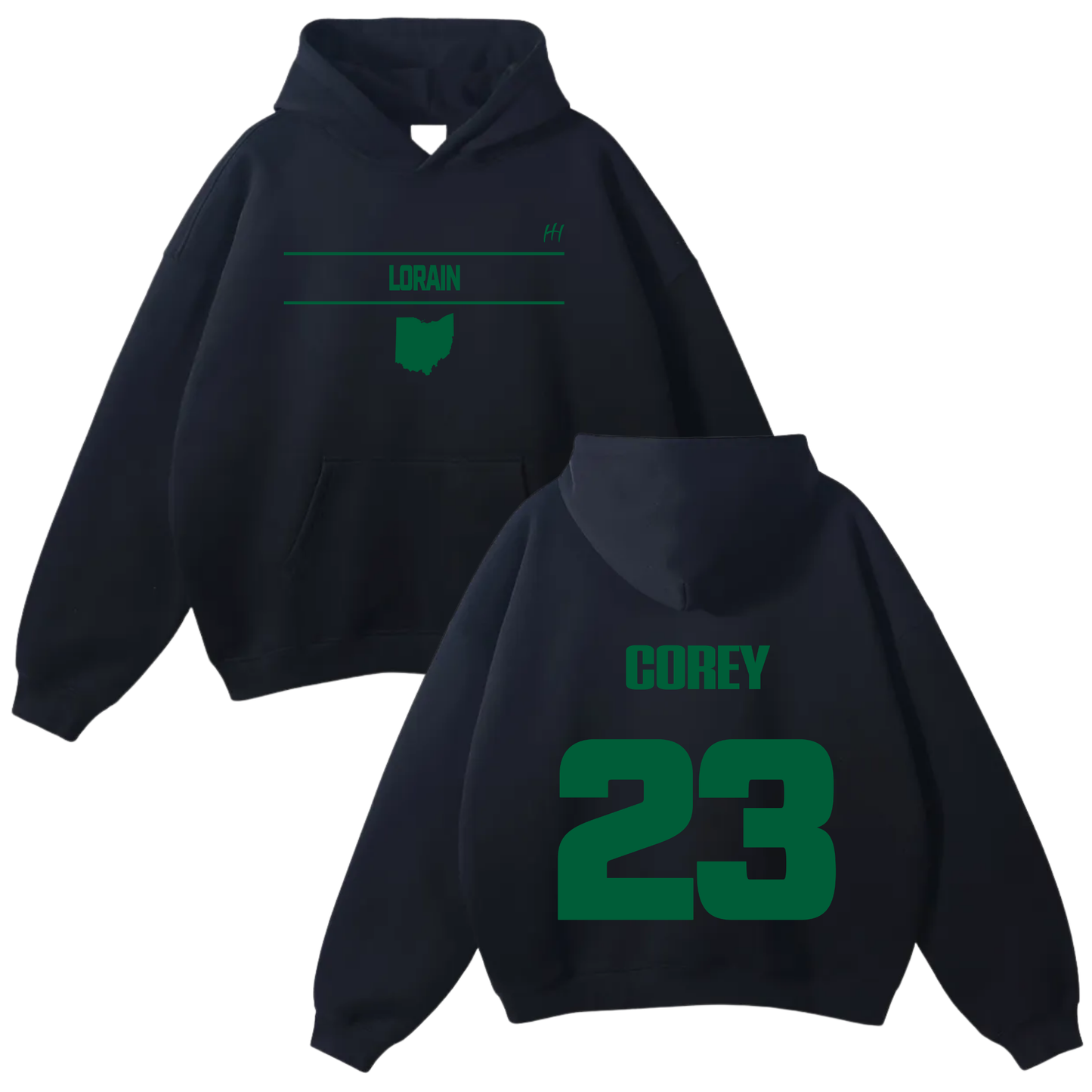Corey Jones Jr Oversize Fleeced Hoodie