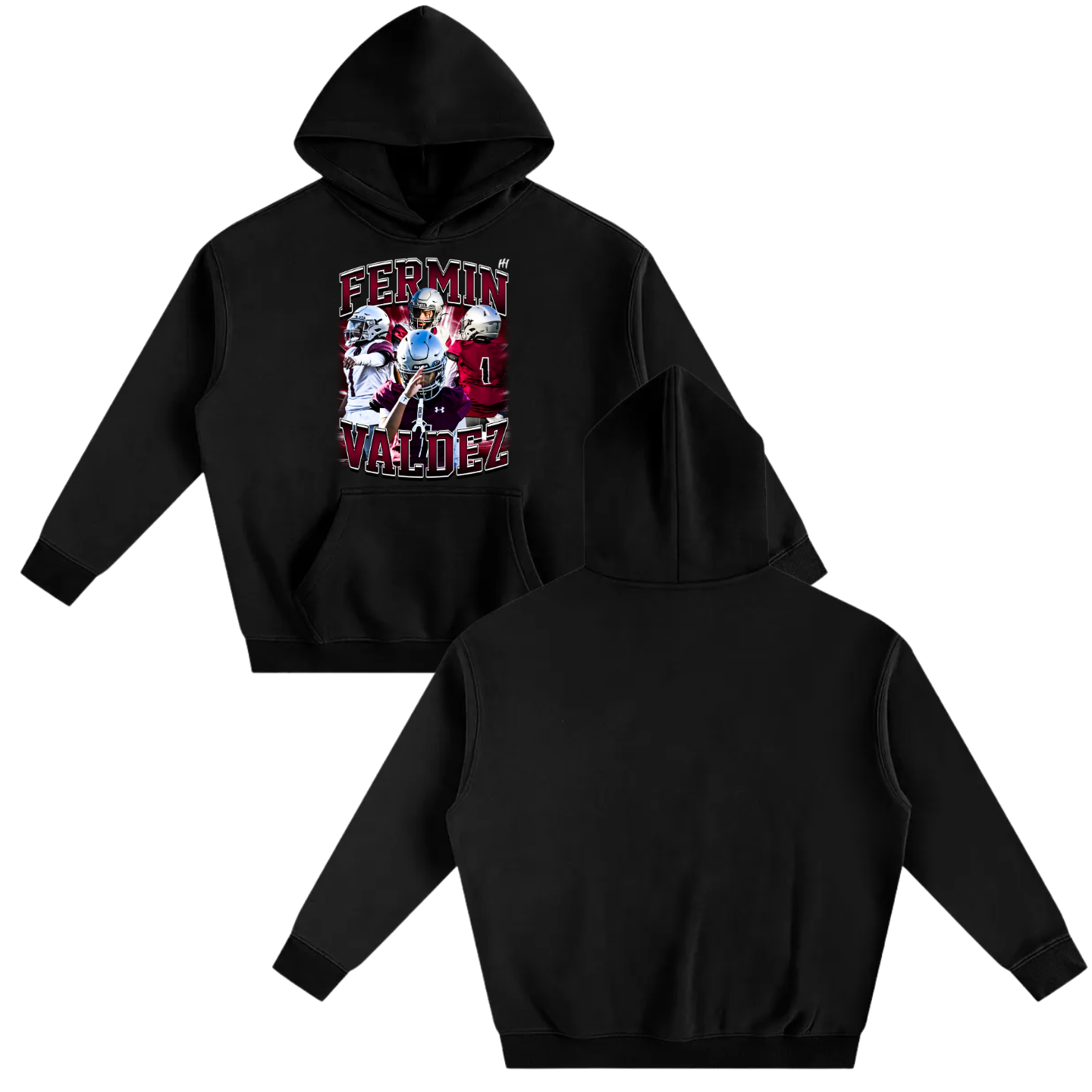 Fermin Valdez Oversize Fleeced Hoodie