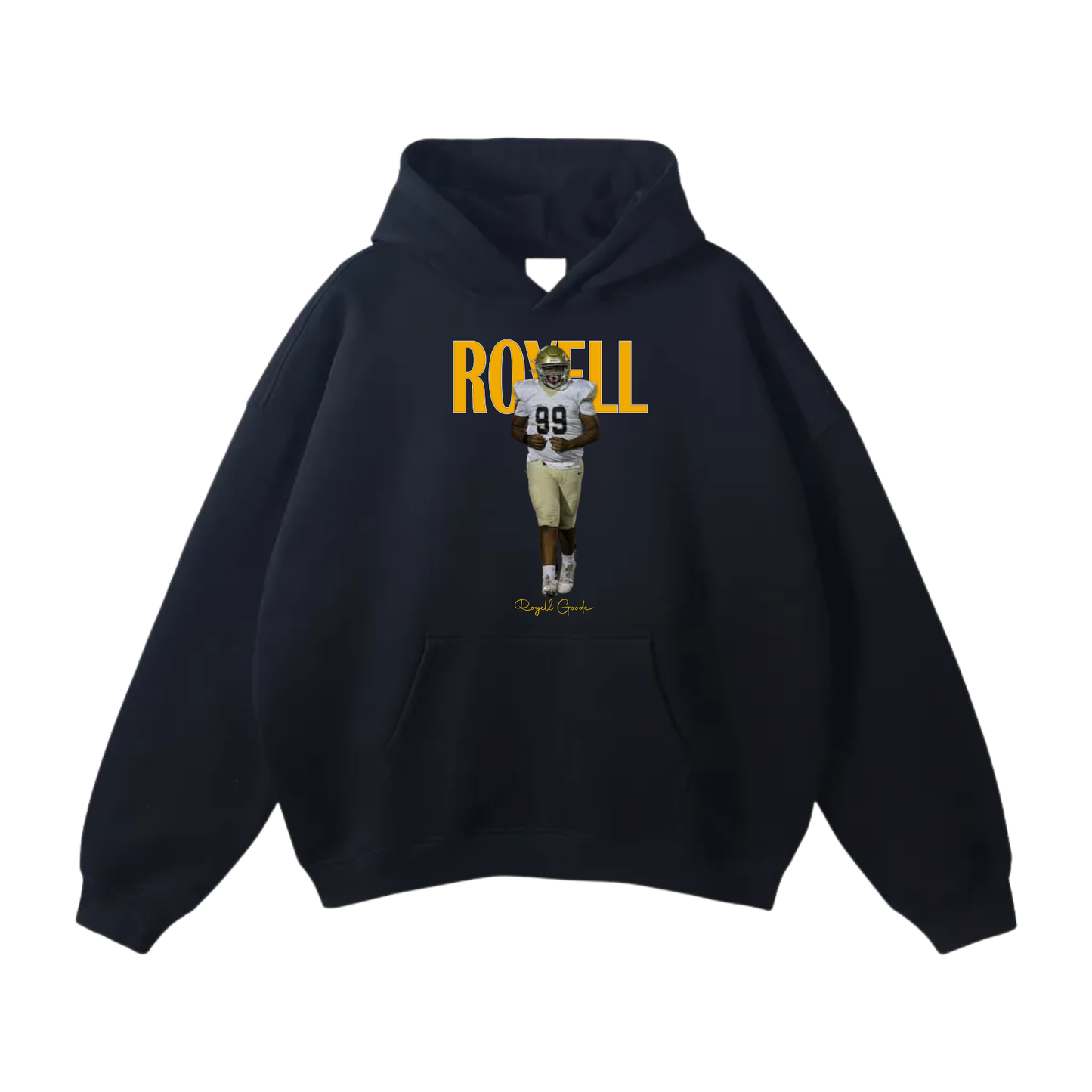 Royell Goode Oversize Fleeced Hoodie