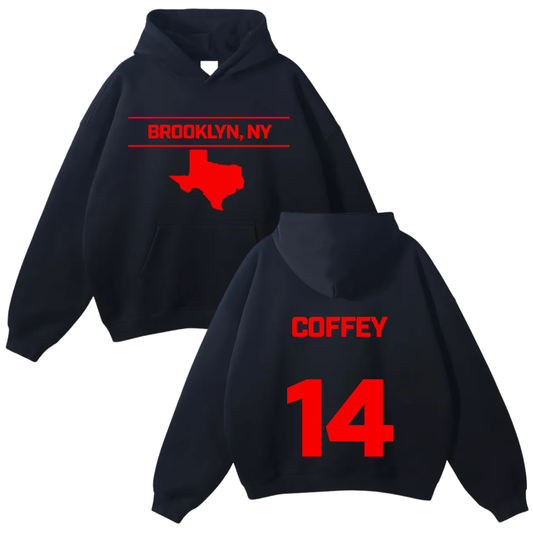 Thrysron Coffey Oversize Fleeced Hoodie
