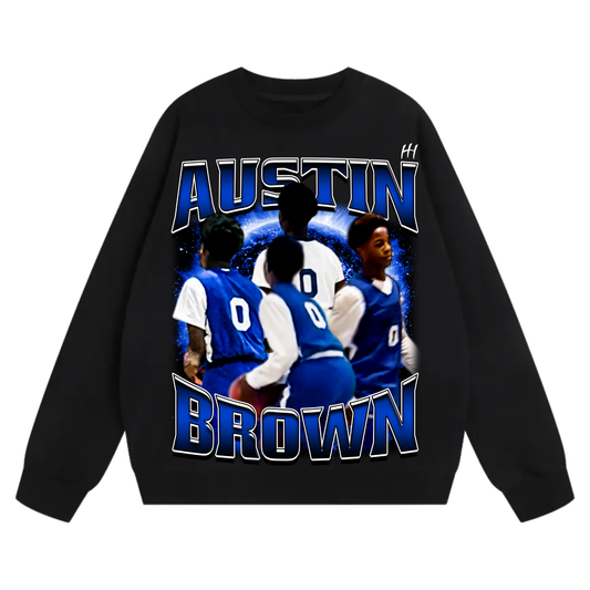 Austin Brown Heavyweight Crewneck Sweatshirt