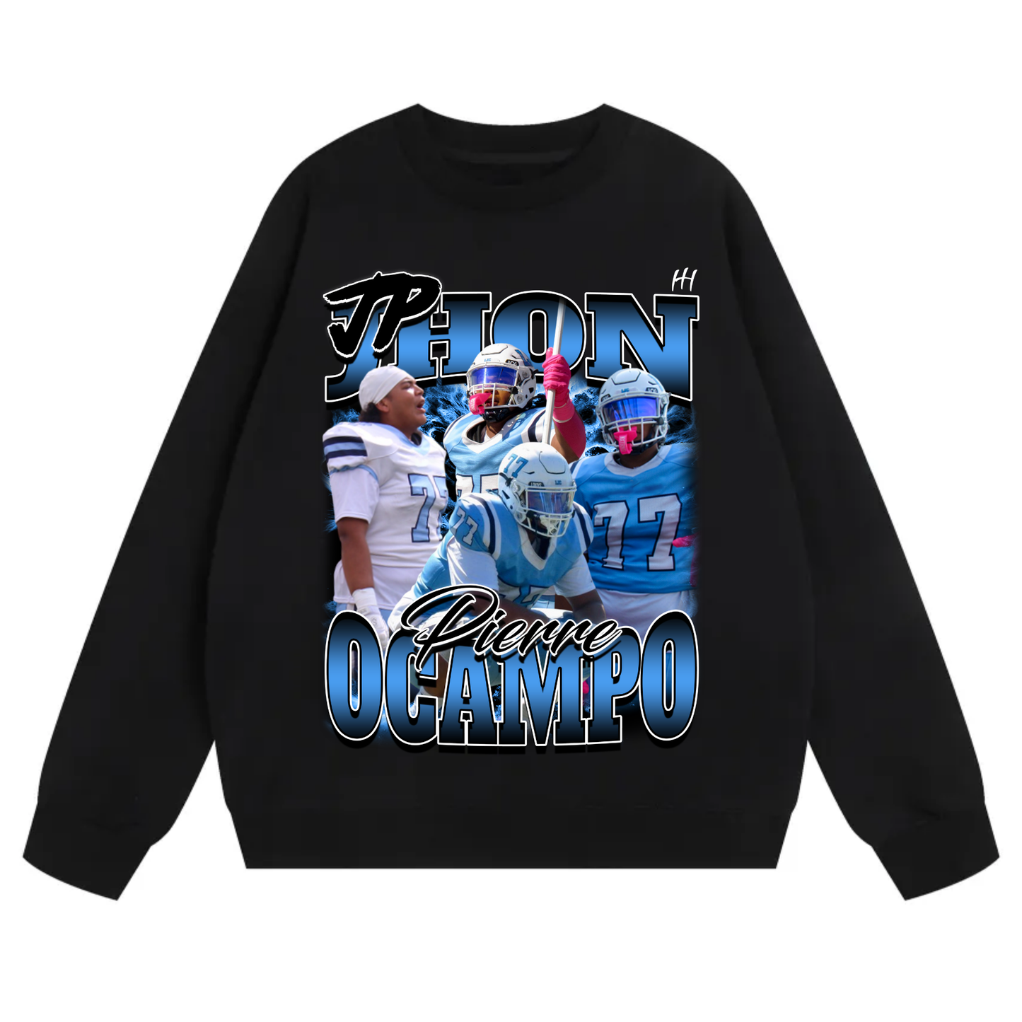Jhon Pierre Ocampo Heavyweight Crewneck Sweatshirt