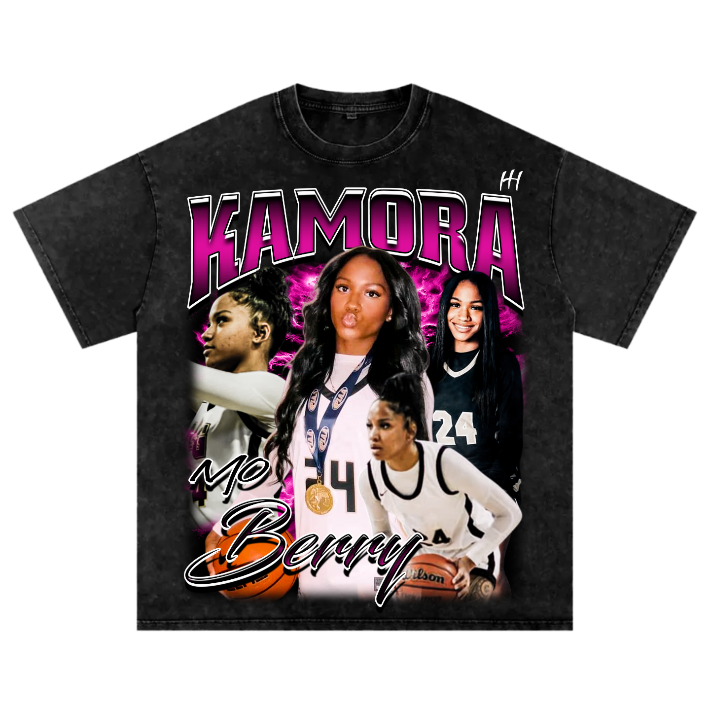 Kamora Berry Oversized T-shirt